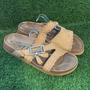 Birkenstocks‎ Betula Krystle Sandals Womens Size 9 Suede Tan